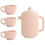 Mushie silikonski čajni set blush | Shoptok.si