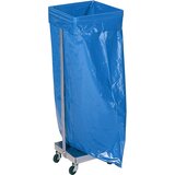 VAR Stojalo za koše za smeti, jekleno, za prostornino 120 l, pomično, VxŠxG 985 x 370 x 330 mm | Shoptok.si