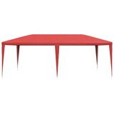  Zabavni šotor Rdeča 600 x 300 x 255 cm PE in jeklo, (5000206170) | Shoptok.si