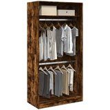 vidaXL Ormar boja dimljenog hrasta 100 x 50 x 200 cm konstruirano drvo Cijene