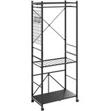 SoBuy Stojalo za oblačila Temno siva 70x38x175cm KLS22-SCH, (5000299721) Cene