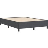 Krevet s opruga kutije Tamnosiva 140 x 190 cm Kordura tekstil | Eponuda.com