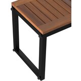 Ambia Garden LOUNGE GARNITURA akacija masivno jeklo | Shoptok.si