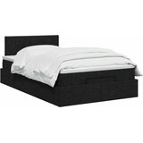  Podesivi krevet s madracem Crna 120 x 200 cm Tkanina | shoptok.hr