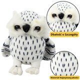 Plišana igračka Sova 15cm - bijela s točkicama | shoptok.hr