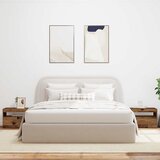  Noćni ormarić s LED svjetlima staro drvo 60x35x40 cm | shoptok.hr