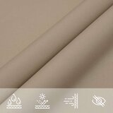 vidaXL Senčno jadro oksford blago kvadratno 2x2 m taupe | Shoptok.si