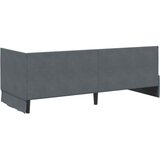  Kutni okvir kreveta Tamno siva 80 cm x 200 cm Baršun | shoptok.hr
