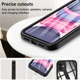 Techsuit ColorVerse 360 Series dvostranska zaščitna maska za iPhone 11 - črna | Shoptok.si