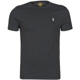 Polo Ralph Lauren t-shirt ajuste col rond en coton logo pony player crna Cijene
