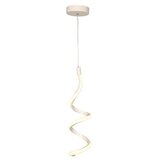 VISILICA Bela kovinska LED viseča svetilka ø 12 cm Hilton – Cene