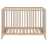 Flip kinderbet 120x60 cm, White-Oak