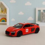 SPORTS Car Metal Pull Back Lights Sounds Red 1:43 | Shoptok.si