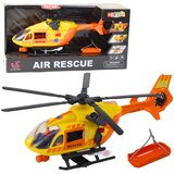  Spasilački helikopter za igru sa zvučnim efektima 1:12 - narančasti Cijene