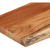  Zidna polica 50x20x2,5 cm pravokutna bagremovo drvo živi rub | shoptok.hr