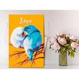  Slika za samostalno slikanje - Parrots in Love 40x60 | shoptok.hr