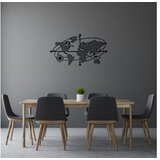 Wallity Zidna dekoracija Mapa svijeta 1, 70 x 39 cm, Crna | Eponuda.ba