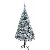  Umjetno božićno drvce Bijelo 150 cm PVC i Čelik i Plastika | shoptok.hr