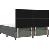  Krevet s podnicom tamno sivi super king tkanina | shoptok.hr
