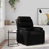 vidaXL Naslanjač črno umetno usnje | Shoptok.si
