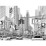  Tapeta - Street in New York city 350x270 | shoptok.hr