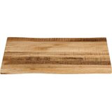 Stolna ploča sa živi rub 40x40x2,5 cm masivno grubo drvo manga | shoptok.hr