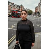 Trendyol Ženski bluza Tbbaw25Af00010, Crna | Eponuda.com
