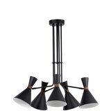Light & Living Mat crna viseća svjetiljka s metalnim sjenilom ø 86,5 cm Hoodies – | shoptok.hr
