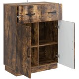  Kreveta Dimljeni hrast 66 x 34 5 x 87 cm Konstruirano drvo | shoptok.hr