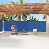  Uvlačiva bočna tenda plava 200 x 1200 cm | shoptok.hr
