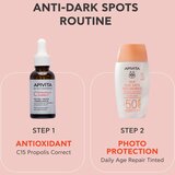 Apivita Bee Sun Safe Daily Age Repair Tinted Fluid SPF50 tonirana zaščitna krema SPF 50 50 ml | Shoptok.si