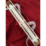  Krstne sveče s cvetjem, križcem in golobčkom KRSV 07 | Shoptok.si