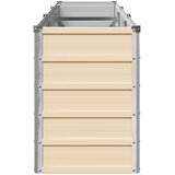 Povišeni vrtni krevet Slonovača 240 x 40 x 55 cm | shoptok.hr