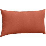 vidaXL Blazine za kavč 2 pcs Rdeče oranžna 80 x 40 cm Žametna tkanina | Shoptok.si