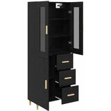  Highboard Crni hrast 34,5 x 34 x 180 cm Konstruirano drvo | shoptok.hr