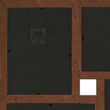 vidaXL Foto okvir za 24x(13x18 cm) fotografij temno rjav MDF | Shoptok.si