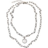 Urban Classics Love Basic Necklace - Silver Color Cijene
