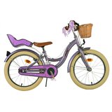 Volare Blossom bicikl za djecu 18" s dvije ručne kočnice, ljubičasti | shoptok.hr