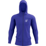 Jakna Compressport 3D Thermo Seamless Zip Hoodie Dazz Blue - M | shoptok.hr