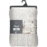 Douceur d intérieur Kremno bela odeja iz mikropliša 180x220 cm Foxy – | Shoptok.si