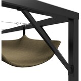  Vrtna sjenica s pomičnim krovom 3 x 3 m smeđe-siva 180 g/m² | shoptok.hr