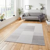 Think Rugs Svetlo siva/kremno bela preproga 80x150 cm Apollo – | Shoptok.si