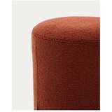 Kave Home Tabure od bouclé tkanine boje terakote Kaeli – | shoptok.hr
