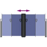  Uvlačiva bočna tenda 120 x 600 cm plava | Eponuda.com