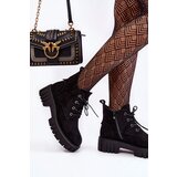 Sergio Leone Suede Warm Lace-Up Boots Black Bjorg | ePonuda.com