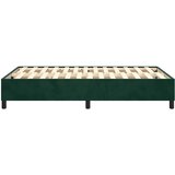  Okvir za krevet s oprugom tamnozeleni 120x200 cm baršunasti | Eponuda.com