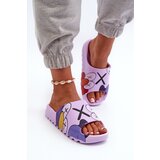 Boto Rubber Slippers with Dark Beige Print Monsters | Eponuda.ba