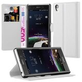 Cadorabo Ohišje, združljivo z Sony Xperia Z1 v snežno bela - Zaščitni ovitek z magnetnim zapiranjem, stoječo funkcijo in režo za kartice, (20551903) | Shoptok.si