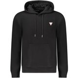Guess Jeans SWEATSHIRT WITHOUT ZIP MEN BLACK Cene