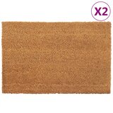 Otirači 2 kom prirodni 40 x 60 cm čupavi od kokosovih vlakana | shoptok.hr